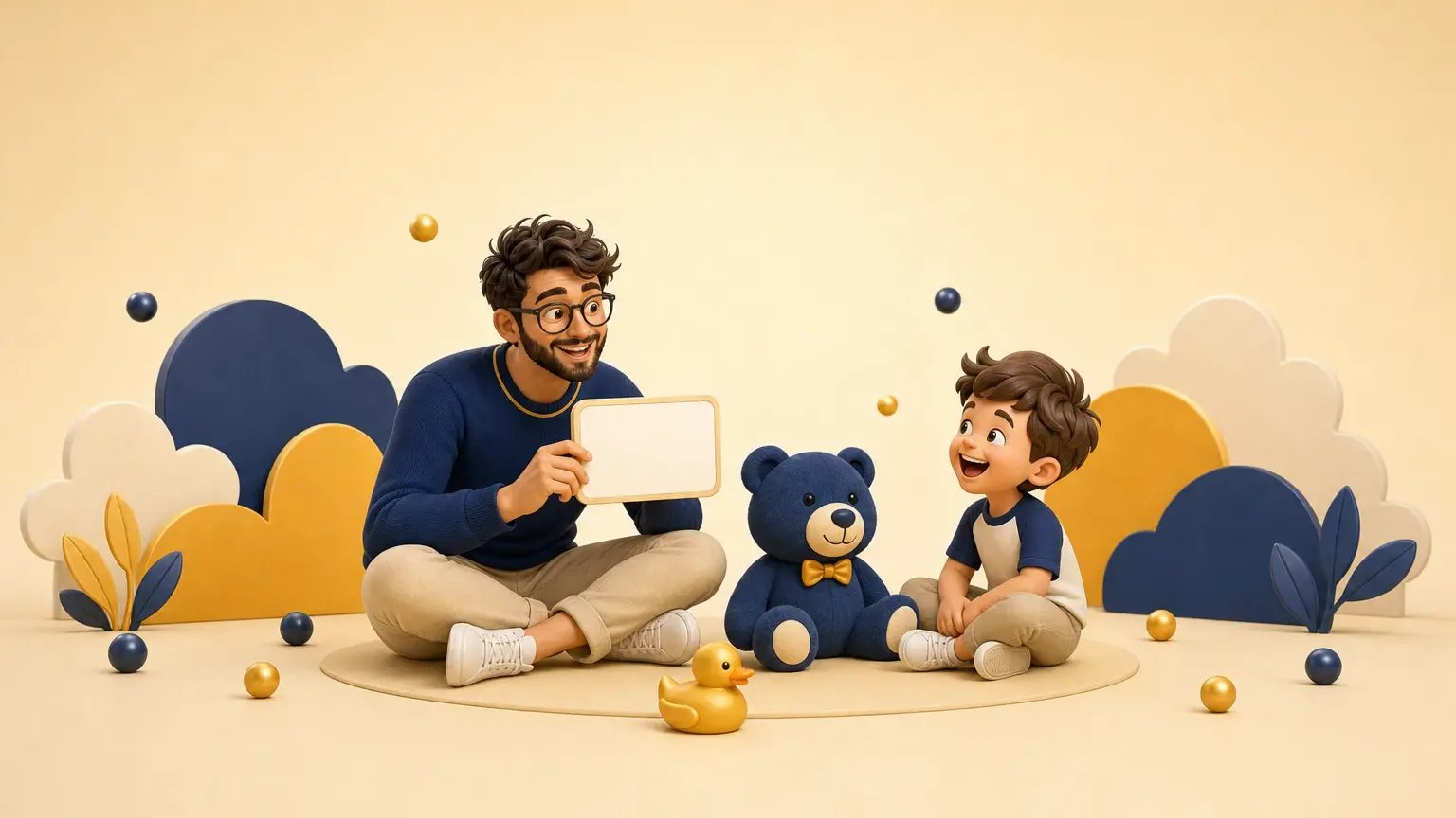 Illustration originale pour l’article « Blagues pour enfants de 5 ans : 30 histoires courtes et drôles »
