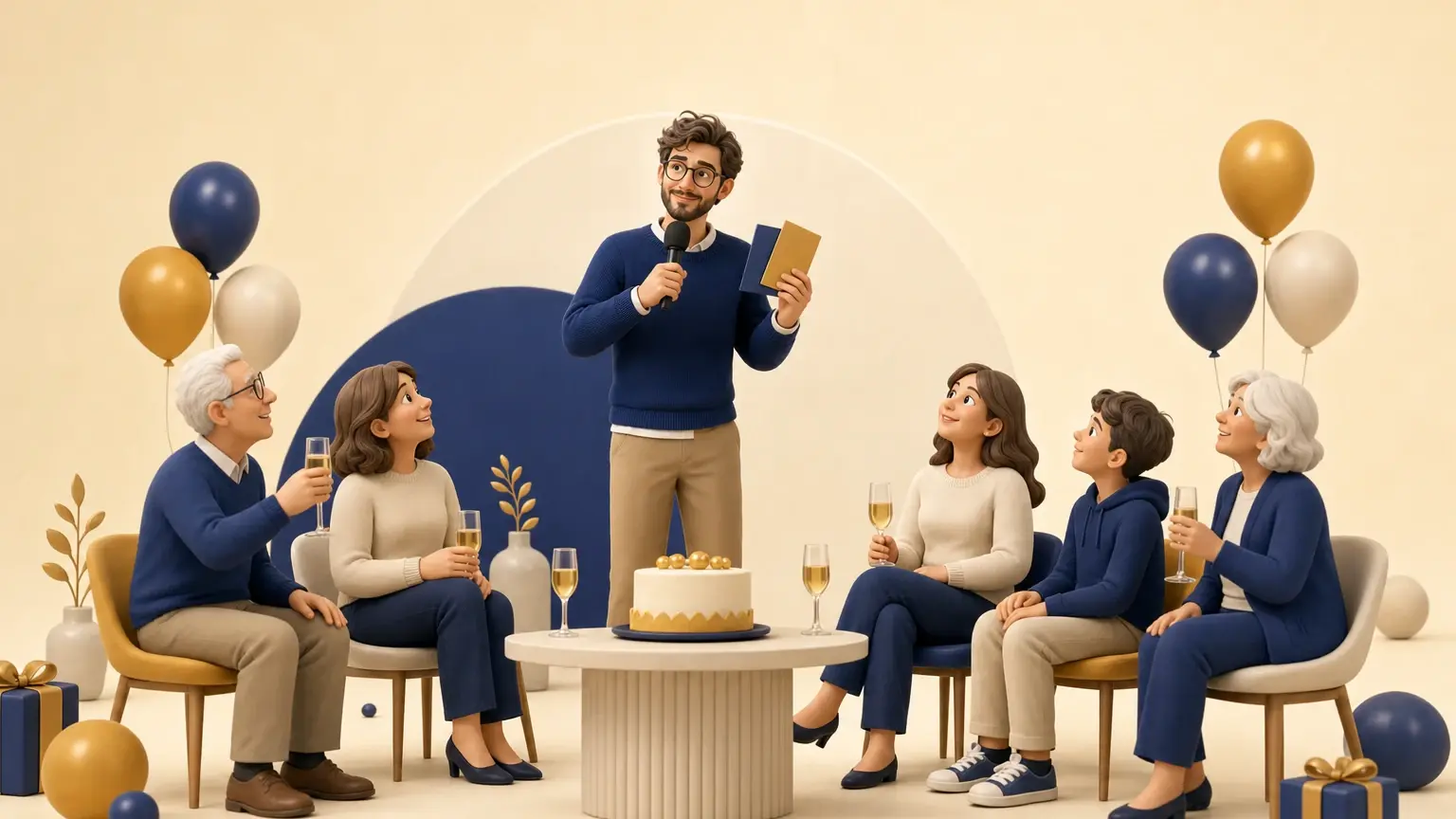 Préparer un discours drôle sans embarrasser les invités