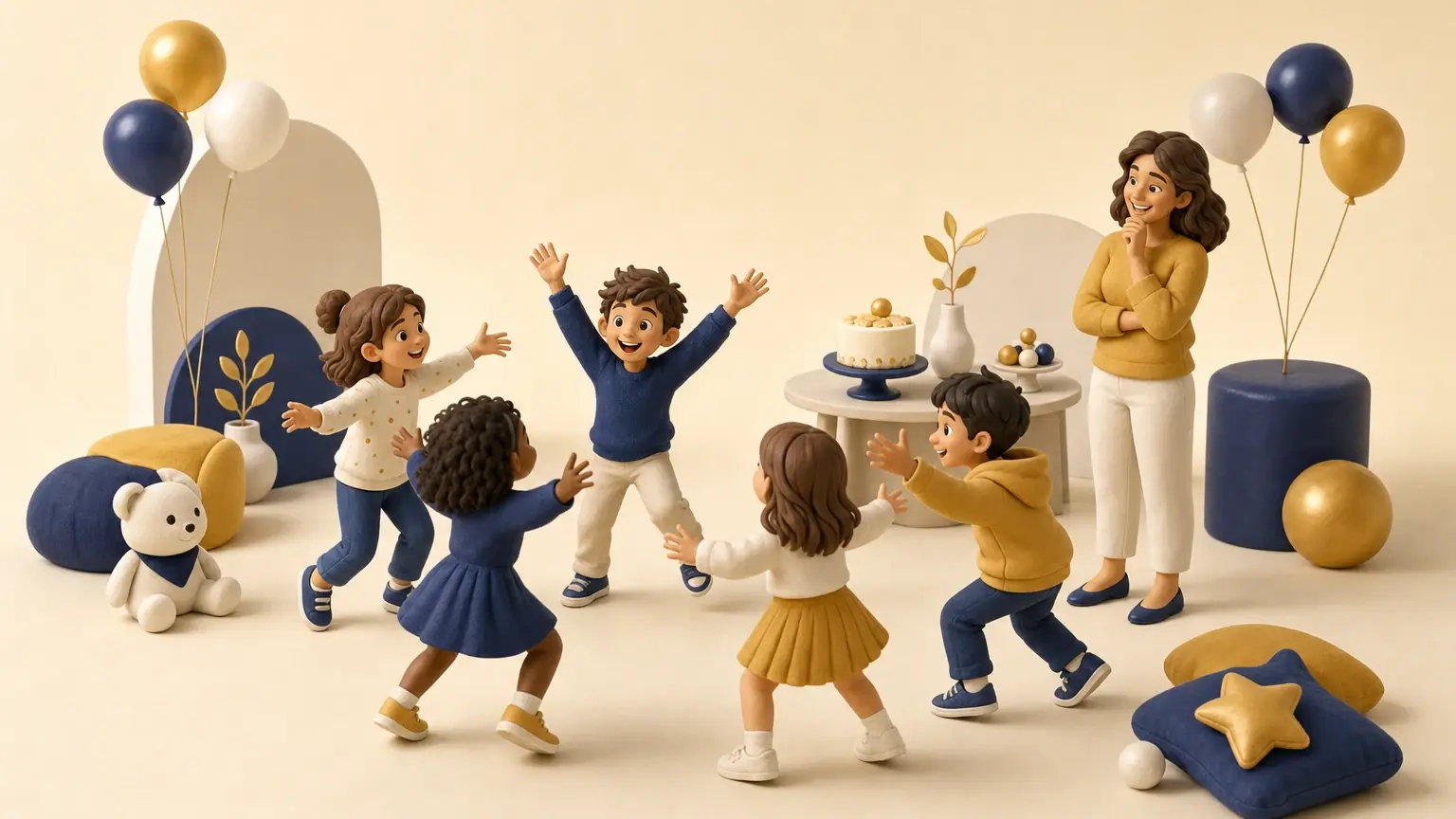 Jeu drôle anniversaire enfant sans matériel : 25 idées faciles à organiser