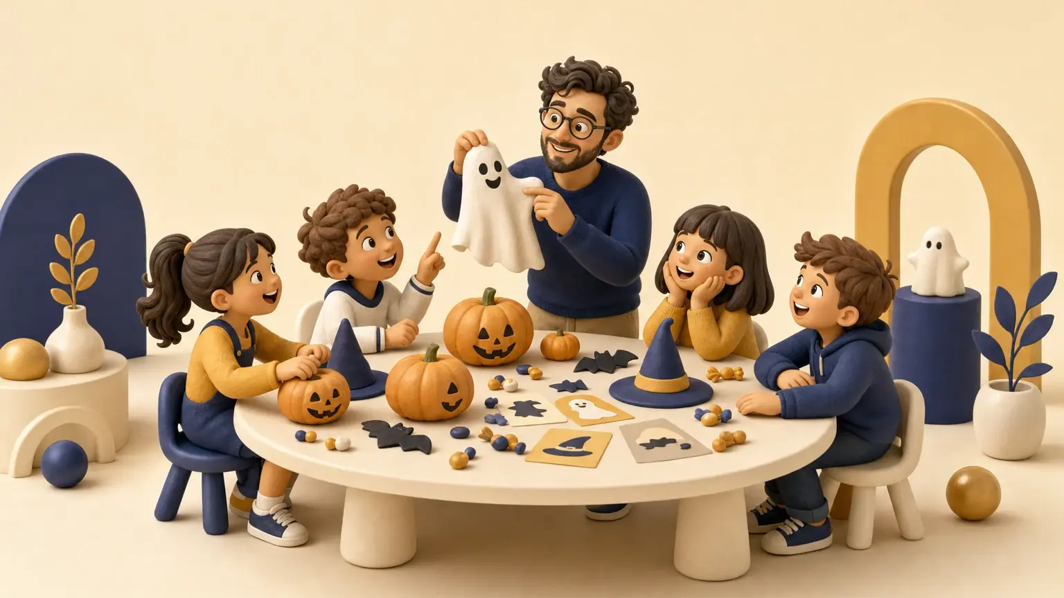 Halloween drôle : faire rire les enfants sans leur faire peur